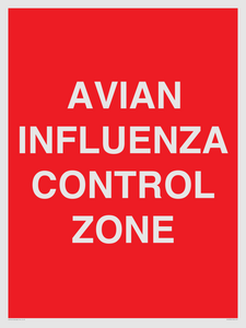 AVIAN INFLUENZA CONTROL ZONE
